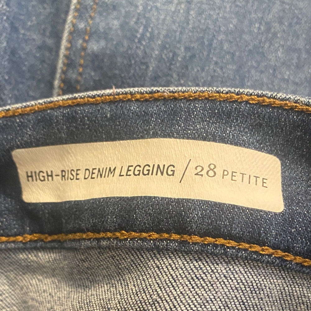 Anthropologie Pilcro and the Letterpress Denim Cropped Jeans. Size 28 petite - Picture 10 of 12